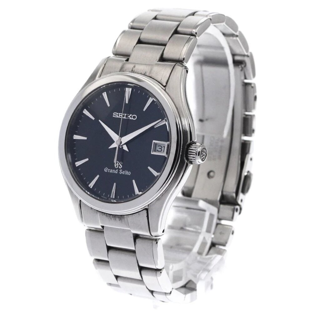 SEIKO Grand Seiko SBGX007/9F62-0A10 Date Navy Dial Quartz Men's Watch_895255